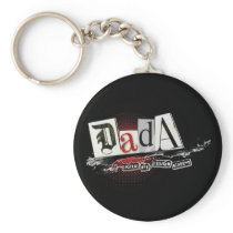DADA Black Keychain