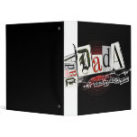 DADA Blk Binder White Spine