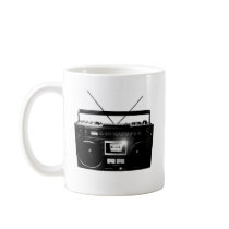 Dadawan Ghettoblaster boombox 1980 Mug