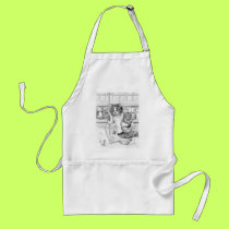 Dadcat Apron aprons