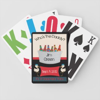 Dadchelor Party Favor Playing Cards