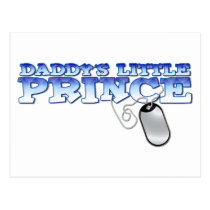 Daddies little Prince postcards