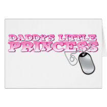 Daddies little Princess cards