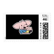 daddy and baby pig postage