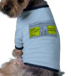 Daddy and Bobby - Linear Time Pet T Shirt