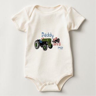 Daddy and Me Girl Tractors shirt