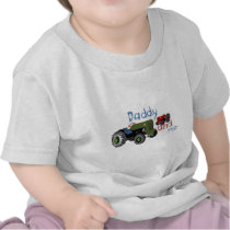 Daddy and Me Tractors T Shirts