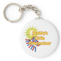 Daddy's Little Firecracker keychains