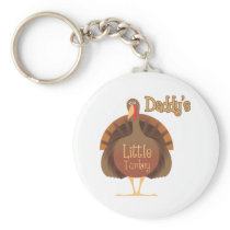 Daddy's Little Turkey keychains