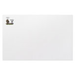 Daddy? asks a cute lamb to a big lion stationery paper