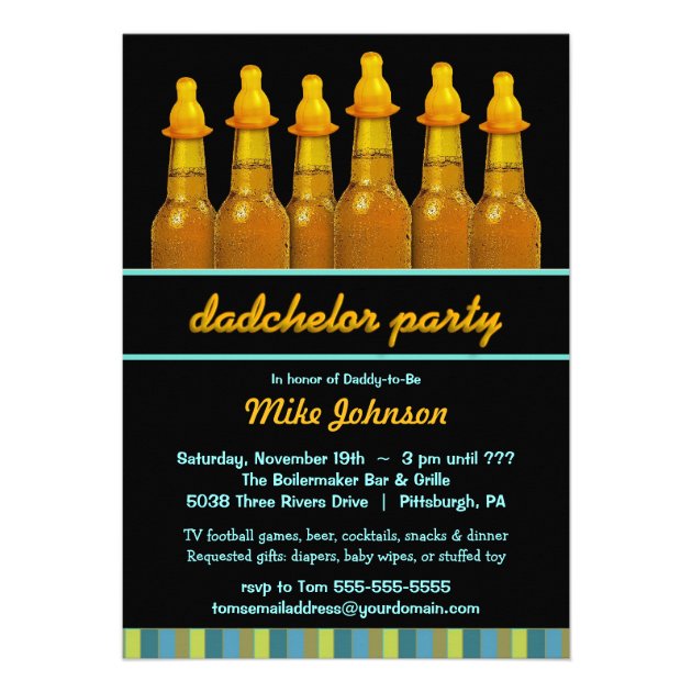 dad diaper party