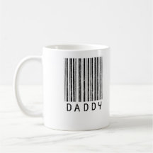 Daddy Barcode Coffee Mug