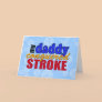 Daddy Beat Stroke Thank You Card