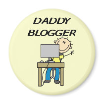 Daddy Blogger Tshirts and Gifts magnets by stick_figures Daddy Blogger Tshirts and Gifts magnets