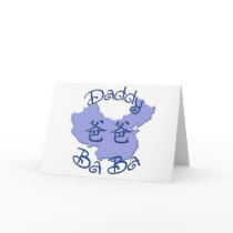 Daddy (Chinese) BaBa greeting card