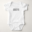 Daddy Drinks Because I Cry t-shirts