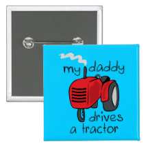 Daddy Drives A Tractor Buttons