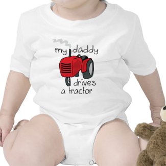 Daddy Drives A Tractor shirt