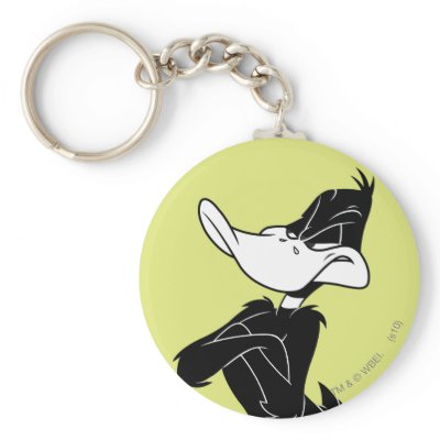 Daddy Duck with Arms Crossed keychains