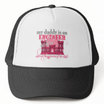 Daddy Engineer pink Trucker Hat