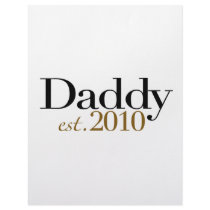 Daddy Est 2010 Letterhead Template