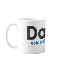 daddy established 2012 mugs