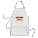 Daddy - Hello my name is Daddy aprons