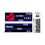 Daddy in Many Languages Postage