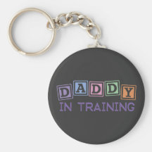 Daddy In Training Keychain