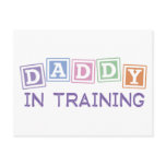 Daddy In Training postcards