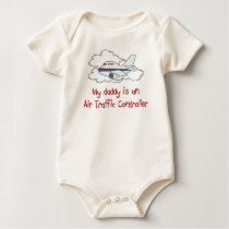 Daddy is an Air Traffic Controller baby shirt