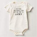 Daddy is Lucky Bodysuit t-shirts