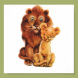 Daddy Lion and Son Poster