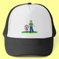 Daddy & Me (Blond) Blank hats