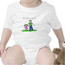 Daddy & Me (Brunette with Title) Shirts