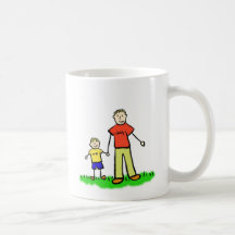 Daddy & Me Mug (Blond with No Title)