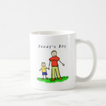 Daddy & Me Mug (Blond with Title)