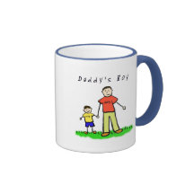 Daddy & Me Mug (Brunette with Title)