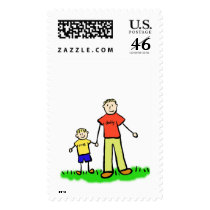 Daddy & Me Stamp (Blond with No Title) by donnabellas Daddy & Me Stamp (Blond with No Title)