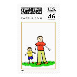 Daddy & Me Stamp (Brunette with No Title)