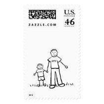 Daddy & Me Stamp (Drawing & No Title)