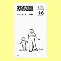 Daddy & Me Stamp (Drawing & No Title)