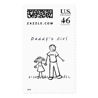 Daddy & Me Stamp (Drawing with Title) stamp