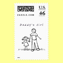 Daddy & Me Stamp (Drawing with Title)
