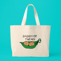 Daddy of Twins Pod bags by Scrappintwins Daddy of Twins Pod bags