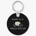 Daddy Police Officer keychains by toddlersplace Daddy Police Officer keychains