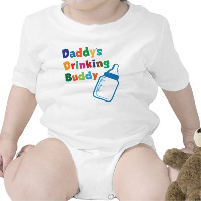 Daddy’s Drinking Buddy Baby Creeper