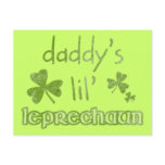 Daddy';s Lil' Leprechaun postcards