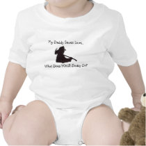 Daddy Saves Lives t-shirts