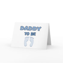 DADDY TO BE GREETING CARD